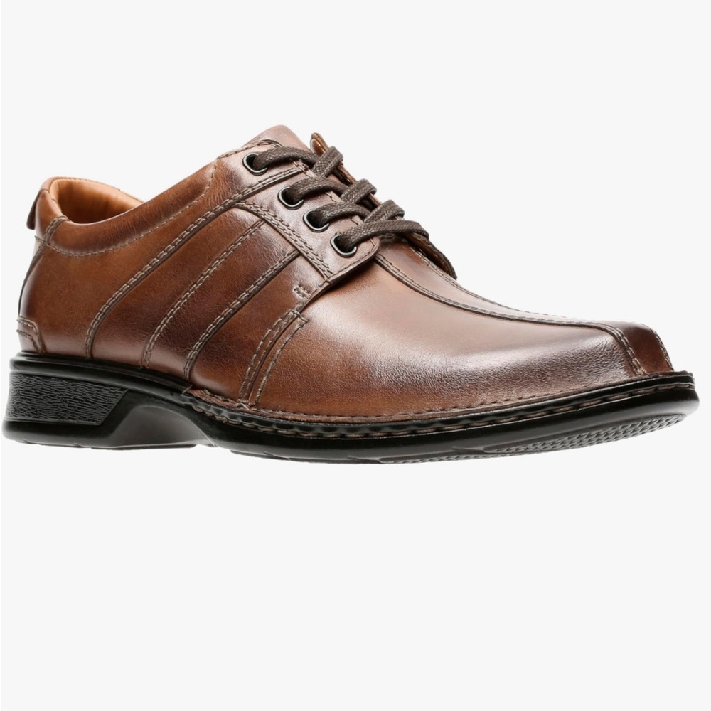 Clarks Men’s Touareg Vibe Size 12 Brown Leather